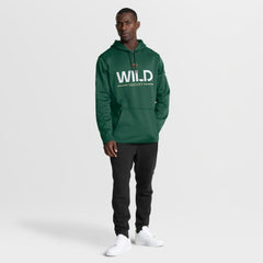 Minnesota Wild Fanatics Authentic Pro Rink Hoodie - Green | US 202494047