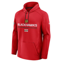 Chicago Blackhawks Fanatics Authentic Pro Centennial Rink Hoodie - Red | US 202494049