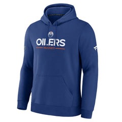 Edmonton Oilers Fanatics Authentic Pro Primary Hoodie - Royal | US 202494158