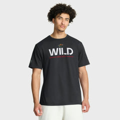 Minnesota Wild Fanatics Authentic Pro Primary T-Shirt - Black | US 202494260