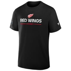 Detroit Red Wings Fanatics Authentic Pro Primary T-Shirt - Black | US 202494267