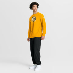 Boston Bruins Fanatics Authentic Pro Property Of Practice Long Sleeve T-Shirt - Gold | US 202494466