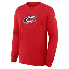 Carolina Hurricanes Fanatics Authentic Pro Property Of Practice Long Sleeve T-Shirt - Red | US 202494490