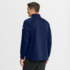 Washington Capitals Fanatics Authentic Pro Rink Raglan Quarter-Zip Pullover - Navy | US 202495221