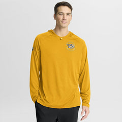 Nashville Predators Fanatics Authentic Pro Rink Hoodie - Gold | US 202495236