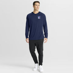 New York Rangers Fanatics Authentic Pro Rink Hoodie - Navy | US 202495247
