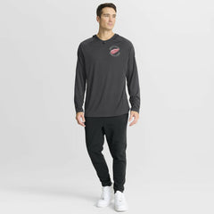 Detroit Red Wings Fanatics Authentic Pro Rink Hoodie - Charcoal | US 202495254