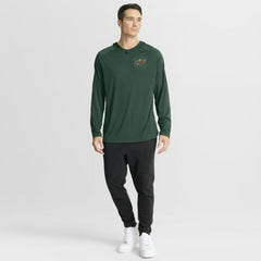 Minnesota Wild Fanatics Authentic Pro Rink Hoodie - Green | US 202495269