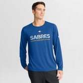 Buffalo Sabres Fanatics Authentic Pro Rink Tech Long Sleeve T-Shirt - Royal | US 202495520