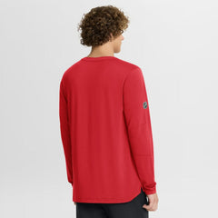 Calgary Flames Fanatics Authentic Pro Rink Tech Long Sleeve T-Shirt - Red | US 202495521