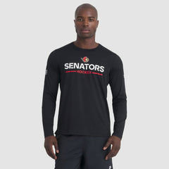 Ottawa Senators Fanatics Authentic Pro Rink Tech Long Sleeve T-Shirt - Black | US 202495539