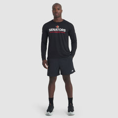 Ottawa Senators Fanatics Authentic Pro Rink Tech Long Sleeve T-Shirt - Black | US 202495539