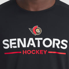 Ottawa Senators Fanatics Authentic Pro Rink Tech Long Sleeve T-Shirt - Black | US 202495539