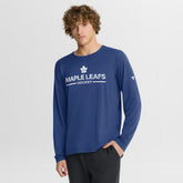 Toronto Maple Leafs Fanatics Authentic Pro Rink Tech Long Sleeve T-Shirt - Blue | US 202495546