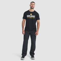Boston Bruins Fanatics Authentic Pro Rink Tech T-Shirt - Black | US 202495576