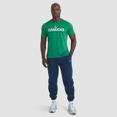 Vancouver Canucks Fanatics Authentic Pro Rink Tech T-Shirt - Green | US 202495586