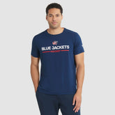 Columbus Blue Jackets Fanatics Authentic Pro Rink Tech T-Shirt - Navy | US 202495587