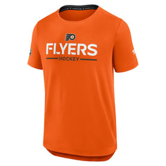 Philadelphia Flyers Fanatics Authentic Pro Rink Tech T-Shirt - Orange | US 202495613