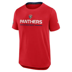 Florida Panthers Fanatics Authentic Pro Rink Tech T-Shirt - Red | US 202495619