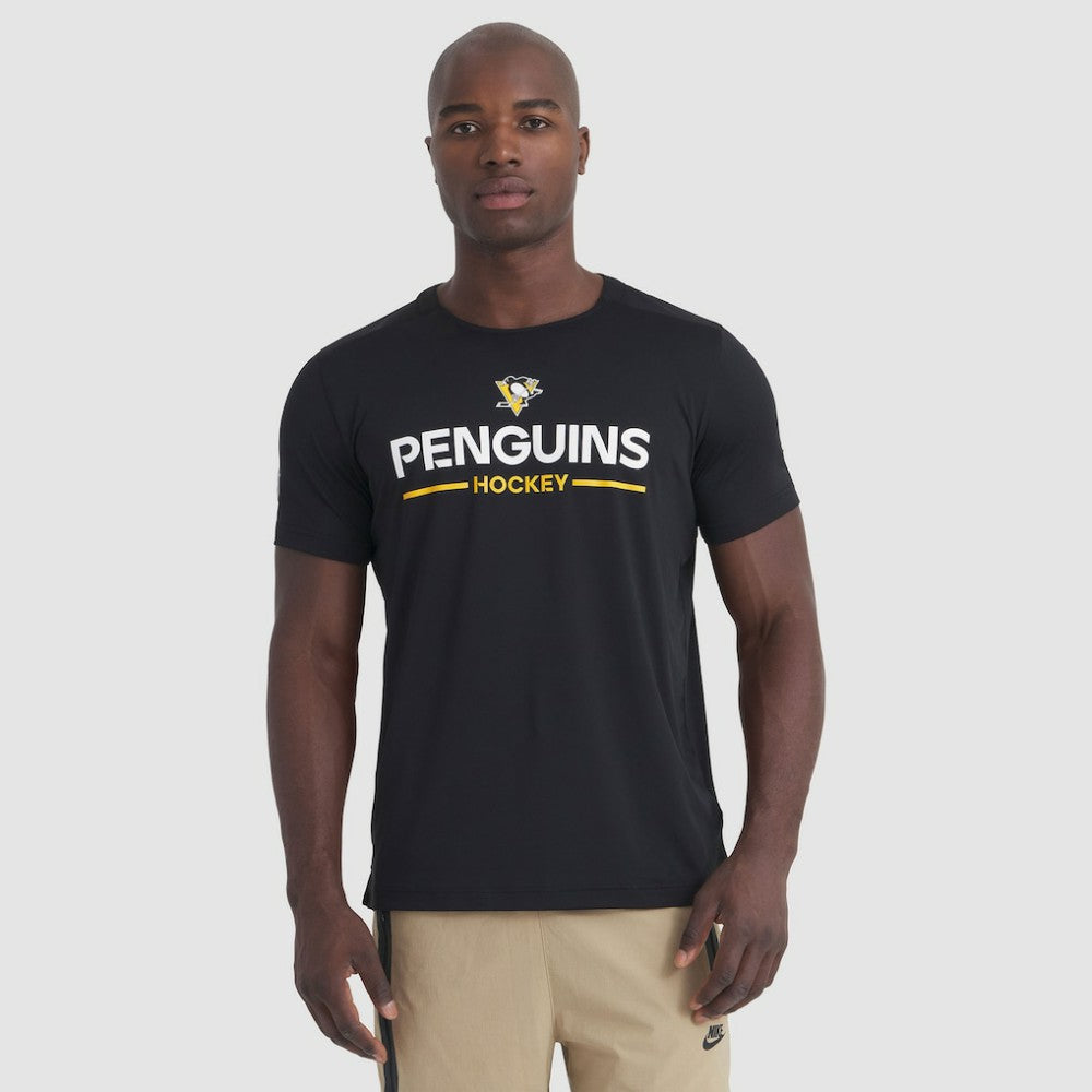 Pittsburgh Penguins Fanatics Authentic Pro Rink Tech T-Shirt - Black | US 202495622