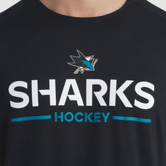 San Jose Sharks Fanatics Authentic Pro Rink Tech T-Shirt - Black | US 202495626