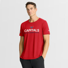 Washington Capitals Fanatics Authentic Pro Rink Tech T-Shirt - Red | US 202495632