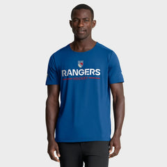 New York Rangers Fanatics Authentic Pro Rink Centennial Tech T-Shirt - Blue | US 202495636