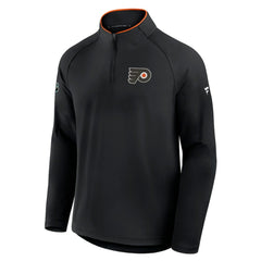 Philadelphia Flyers Fanatics Authentic Pro Rink Training Quarter-Zip Pullover - Black | US 202495651