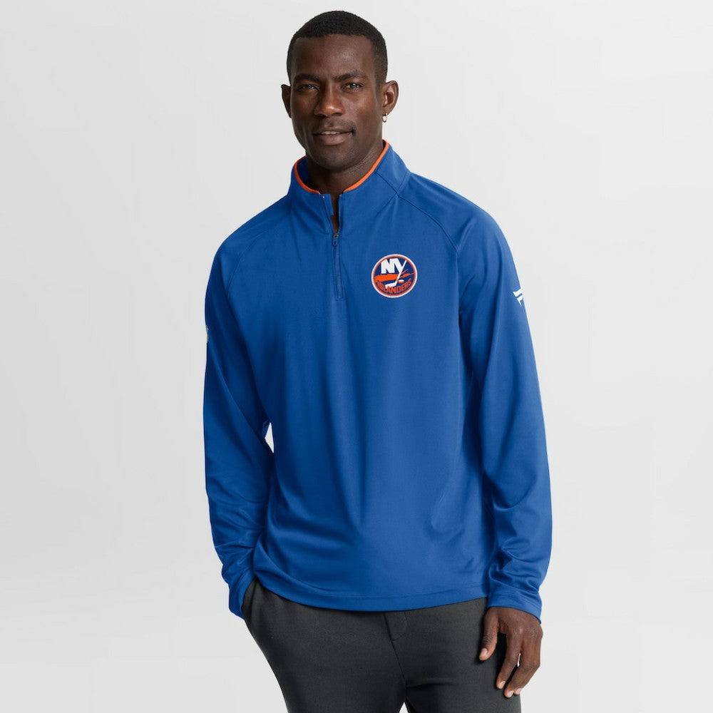 New York Islanders Fanatics Authentic Pro Rink Training Quarter-Zip Pullover - Royal | US 202495687