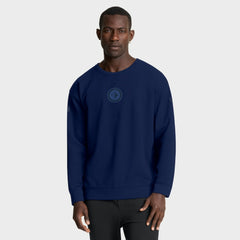 Winnipeg Jets Fanatics Authentic Pro Road Tri-Blend Sweatshirt - Navy | US 202495752