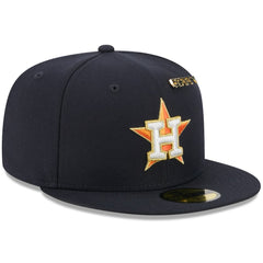 Houston Astros New Era 2025 59FIFTY Day 59FIFTY Fitted Hat with Pins - Navy Hats