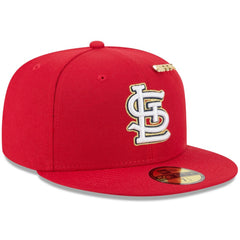 St. Louis Cardinals New Era 2025 59FIFTY Day 59FIFTY Fitted Hat with Pins - Red Hats