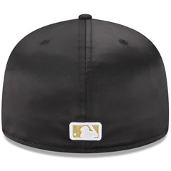 Philadelphia Phillies New Era 2025 59FIFTY Day Gold Leaf 59FIFTY Fitted Hat - Black Hats