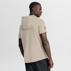 Vegas Golden Knights Fanatics Authentic Pro Road Short Sleeve Hoodie - Tan | US 202496129
