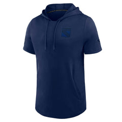 New York Rangers Fanatics Authentic Pro Road Short Sleeve Hoodie - Navy | US 202496134