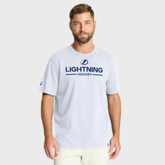 Tampa Bay Lightning Fanatics Authentic Pro Primary T-Shirt - White | US 202496256