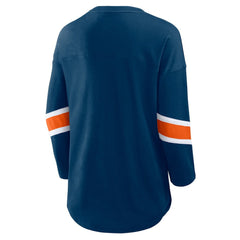 Chicago Bears Women's Redzone 3/4-Sleeve T-Shirt - Navy T-shirts