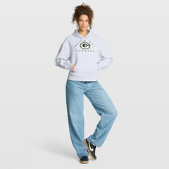 Green Bay Packers Women's Eligible Receiver Legacy Pullover Hoodie - White Hoodies