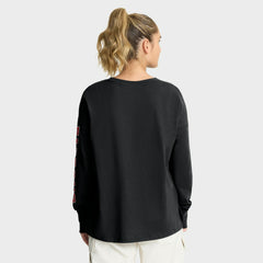 Atlanta Falcons Women's Hometown Legacy Long Sleeve T-Shirt - Black T-shirts