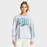 Miami Dolphins Women's Hometown Legacy Long Sleeve T-Shirt - White T-shirts