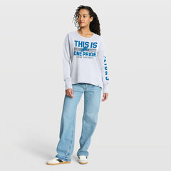 Detroit Lions Women's Hometown Legacy Long Sleeve T-Shirt - White T-shirts