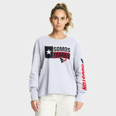 Houston Texans Women's Hometown Legacy Long Sleeve T-Shirt - White T-shirts