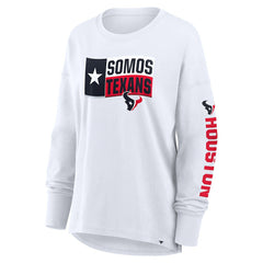 Houston Texans Women's Hometown Legacy Long Sleeve T-Shirt - White T-shirts