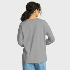 Detroit Lions Women's Hometown Legacy Long Sleeve T-Shirt - Heather Gray T-shirts