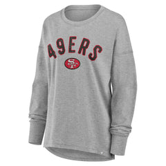 San Francisco 49ers Women's Hometown Legacy Long Sleeve T-Shirt - Heather Gray T-shirts
