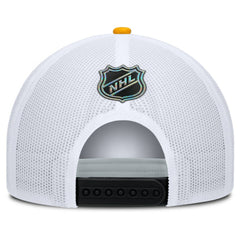 Boston Bruins Fanatics Authentic Pro Rink A-Frame Adjustable Hat - Black/White | US 202498889