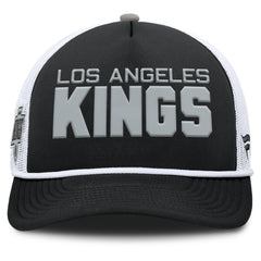 Los Angeles Kings Fanatics Authentic Pro Rink A-Frame Adjustable Hat - Black/White | US 202498893
