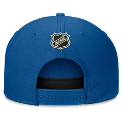 St. Louis Blues Fanatics Authentic Pro Rink Team Code Snapback Hat - Blue | US 202498915