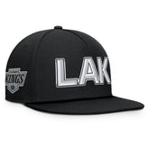 Los Angeles Kings Fanatics Authentic Pro Rink Team Code Snapback Hat - Black | US 202498929