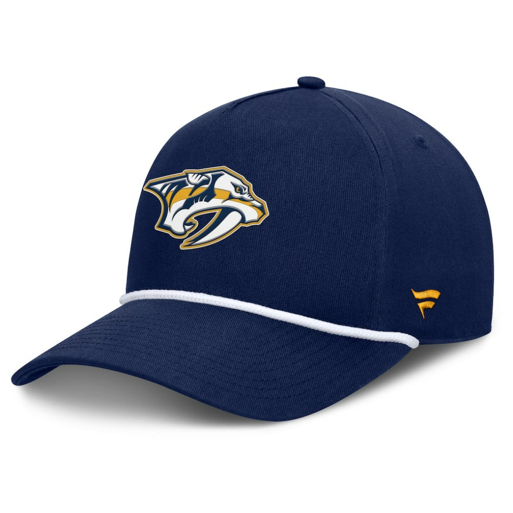 Nashville Predators Fanatics Authentic Pro Rink Roper A-Frame Adjustable Hat - Navy | US 202498947